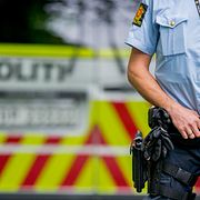 Arkivbild, norsk polis