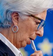 Christine Lagarde, chef för ECB. Michael Probst / AP