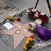 Sidney Poitiers stjänra på ”Walk of Fame” i Los Angeles. 