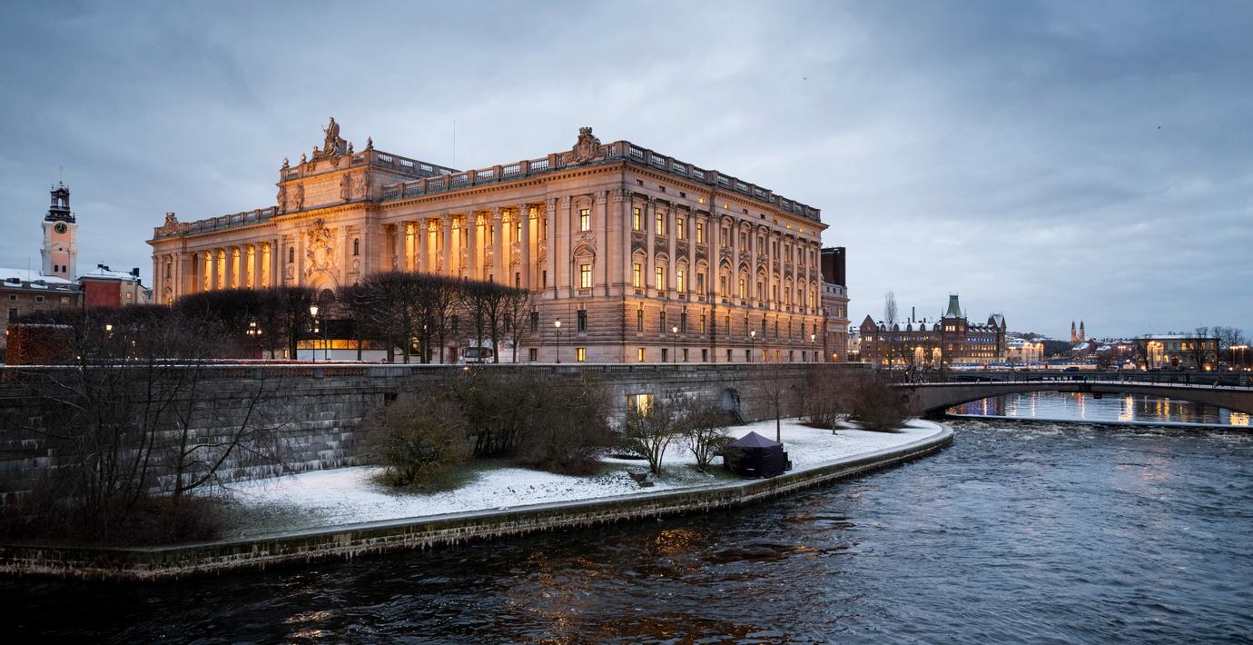 Riksdagshuset i Stockholm.