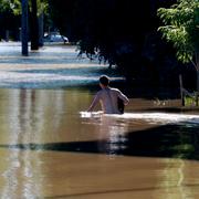 Man i Brisbane i mars 2022.