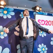 SD-ledaren Jimmie Åkesson 