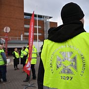 Arkivbild från strejken under 2023.
