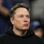 Space X grundare Elon Musk.