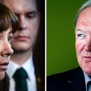 Åsa Romson, Gustav Fridolin och Göran Persson.