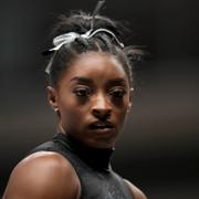 Simone Biles i augusti. 