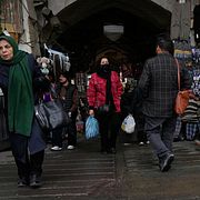 Basaren i Teheran den 20 januari 2026. 