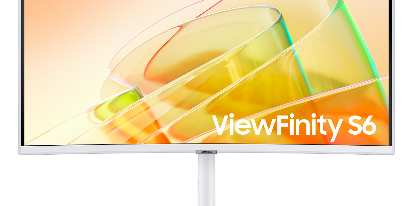 VievFinity S6 erbjuder en välvd skärm i hela 21:9-format, vilket gör att du med fördel kan multitaska mellan olika fönster och funktioner.