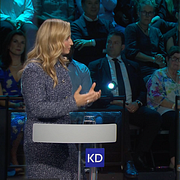 Ebba Busch (KD) och Amanda Lind (L).