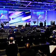 Arkivbild från mars 2025: Telekomtillverkaren Ericsson håller årsstämma i bolagets lokaler i Kista. 