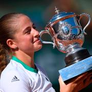 Jelena Ostapenko vann finalen i Franska mästerskapen.