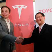 Toyota investerade i Tesla 2010