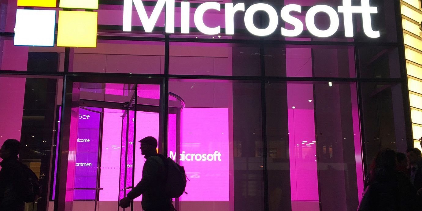 Microsoft-kontor i New York.  Arkivbild.