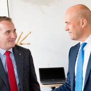 Stefan Löfven, Fredrik Reinfeldt