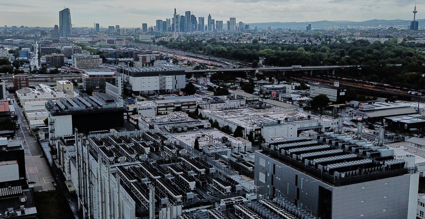 Datacenter i Frankfurt. 