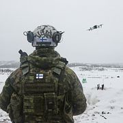 Arkivbild: Natoövning i finska Rovajärvi.
