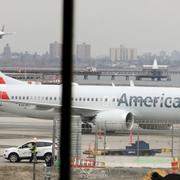 Ett American Airlines-plan/arkiv. 