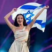 Israels Eden Golan under Eurovision i Malmö tidigare i år.