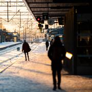 Uppsala Centralstation, arkivbild.