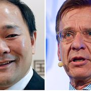 Ägare Li Shufu och vd Håkan Samuelsson