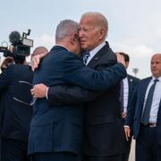 Biden och Netanyahu.