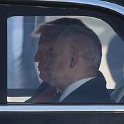 Donald Trump och Netanyahu vid ett tidigare möte.