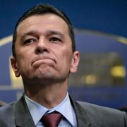 Rumäniens premiärminster Sorin Grindeanu. Arkivbild