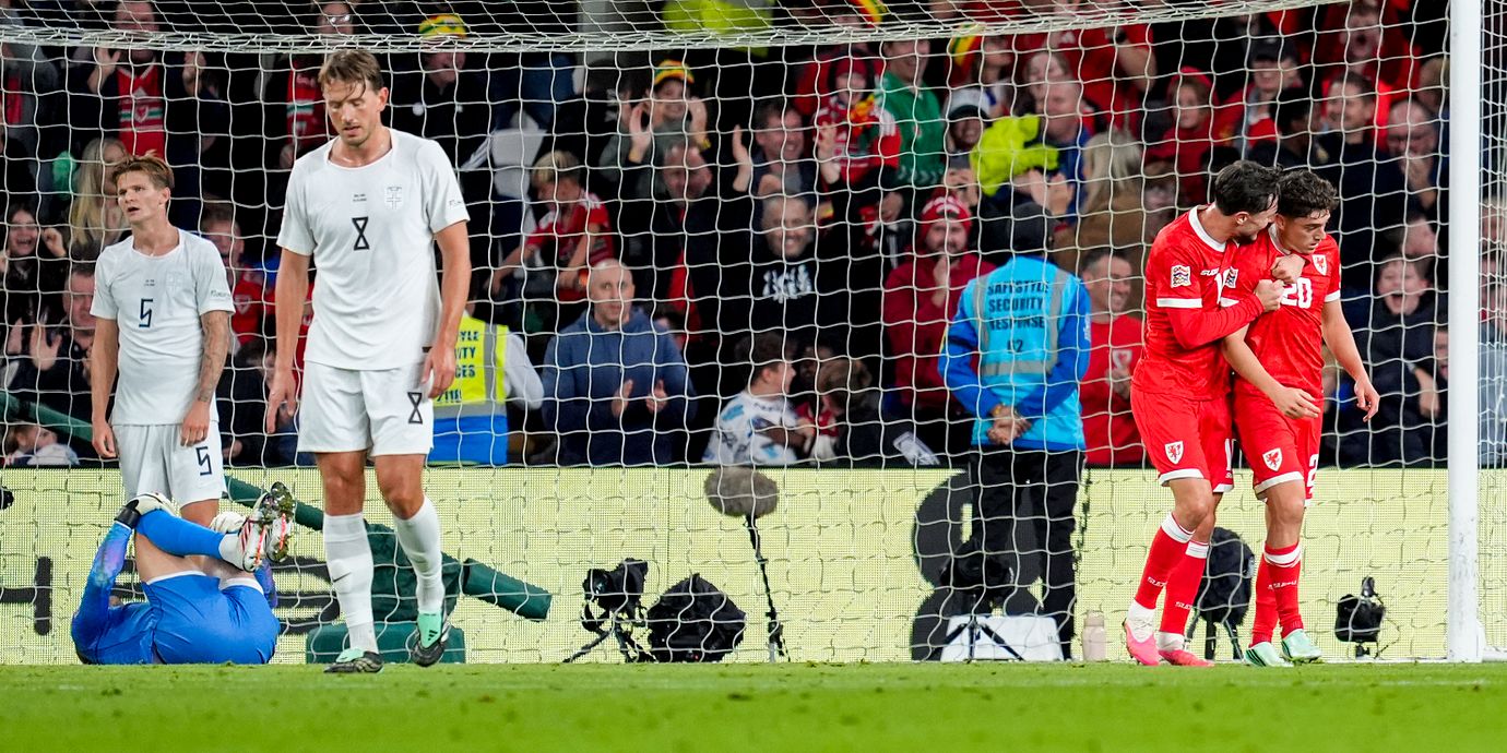 Bild från matchen. 