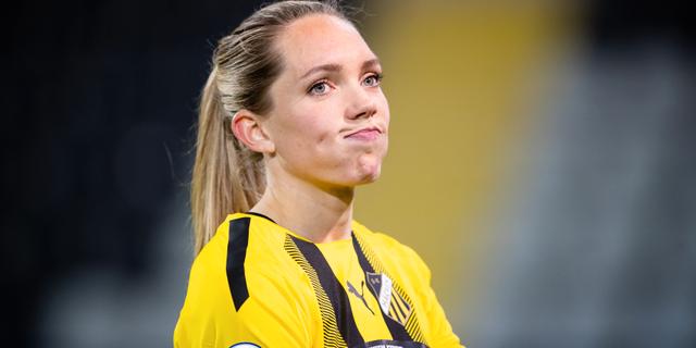 Elin Rubensson spelar till vardags i Häcken. MICHAEL ERICHSEN / BILDBYRÅN