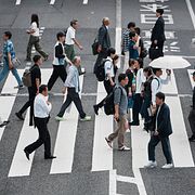 Arkivbild från Tokyo.