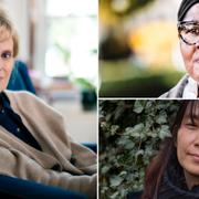 Siri Hustvedt, Jamaica Kincaid och Han Kang.