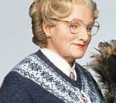 Robin Williams i Mrs Doubtfire.