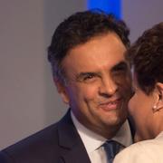 Aécio Neves och Dilma Rousseff