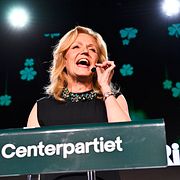 Centerpartiets partiledare Elisabeth Thand Ringqvist.
