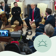 Zelenskyj och Trump möts i Vita huset.