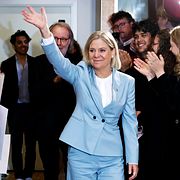 Socialdemokraternas partiledare Magdalena Andersson.