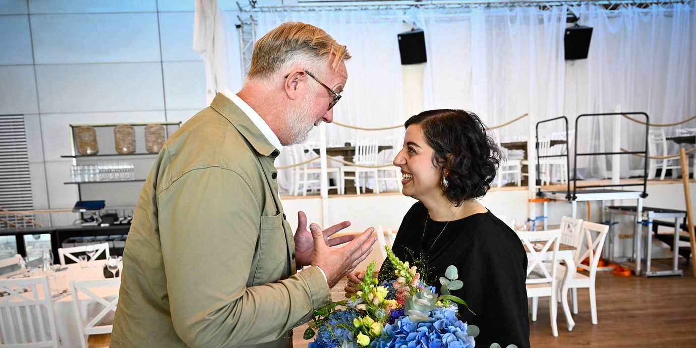 Pehrson och Mohamsson i Visby 2025.