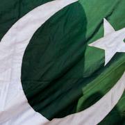 Illustrationsbild, Pakistans flagga.