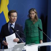 Statsminister Ulf Kristersson (M) och energi- och näringsminister Ebba Busch (KD)/Arkivbild