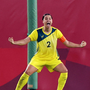 Sam Kerr/Hedvig Lindahl. 