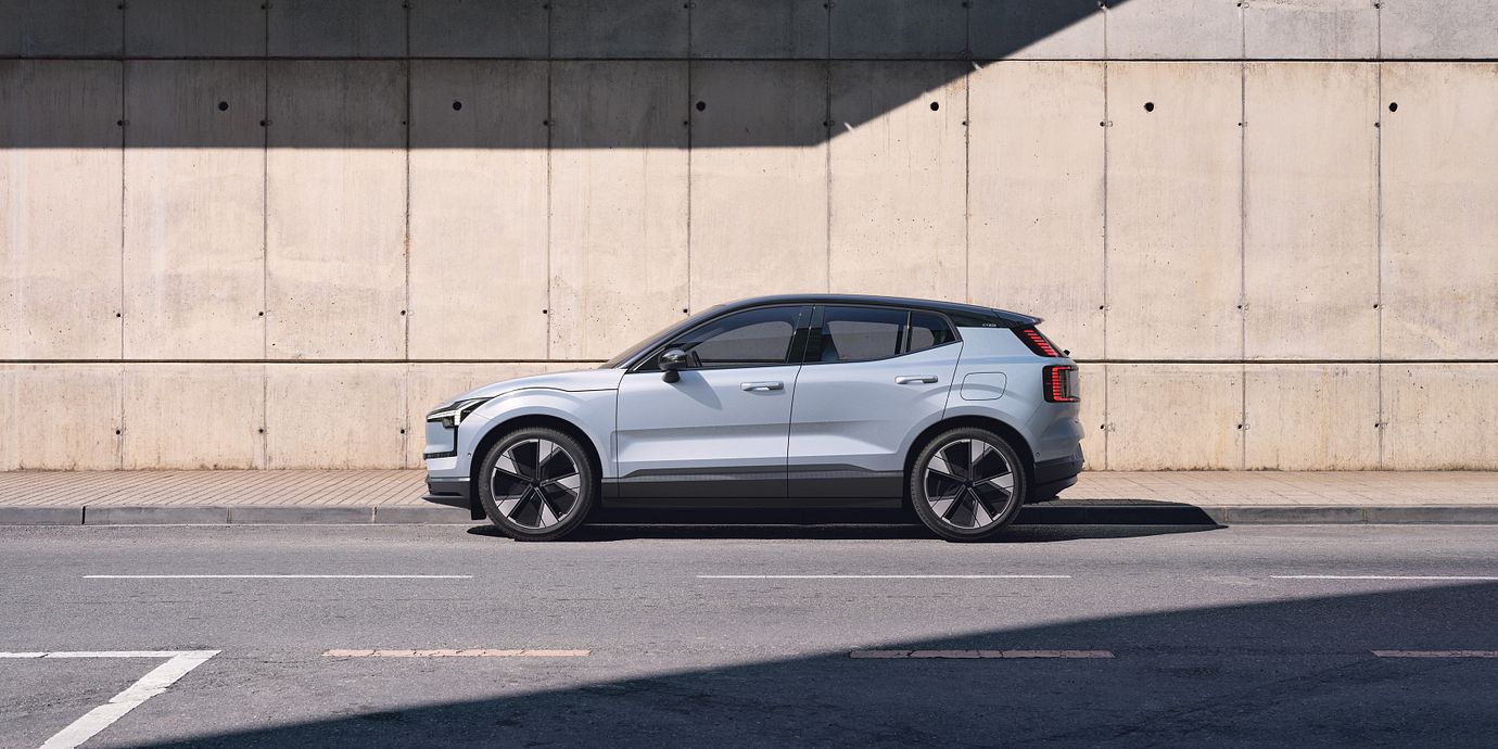 Volvo EX30 är Volvo Cars första lilla SUV.