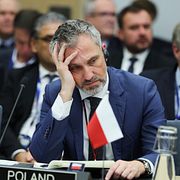 Polens försvarsminister Wladyslaw Kosiniak-Kamysz på ett Natomöte förra året.