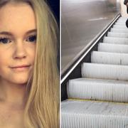 Frida Lindberg är glad över domen. Bilden till höger har inte med händelsen att göra.