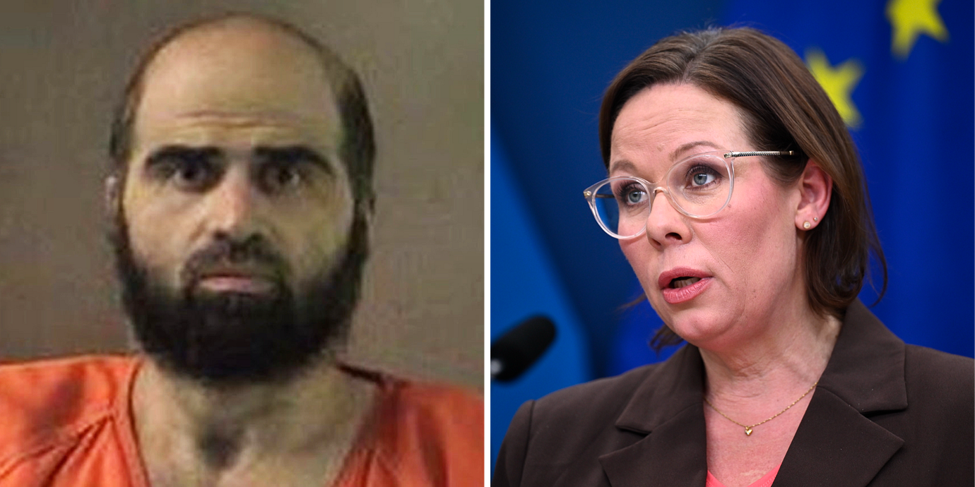 Nidal Hasan, som dömdes till döden 2013 efter att ha skjutit ihjäl 13 personer på en militärbas i Texas.
