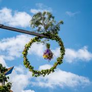 Midsommarstång i Gagnef. 