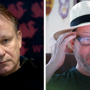 Stellan Skarsgård och Lars von Trier.