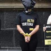 En demonstration inför lanseringen av rapporten.