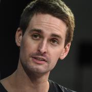 Evan Spiegel. Arkivbild.