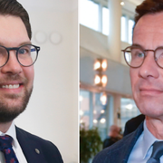 Jimmie Åkesson och Ulf Kristersson.