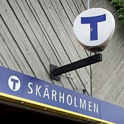 Illustration: Skärholmens centrum.